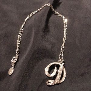 Silver colored necklace